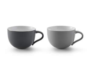 Emma Cup, 2 pcs, grey