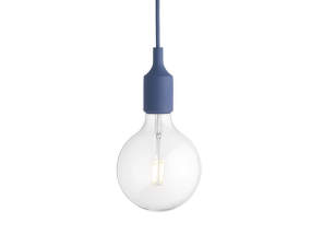 E27 Pendant Lamp, pale blue