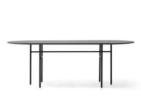 Snaregade Oval Table, black