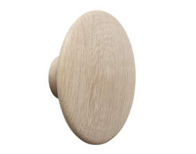 The Dots Coat Hook L, oak