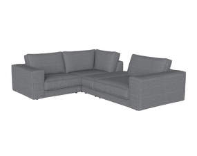 Noora 4-seater Corner Sofa, Pure