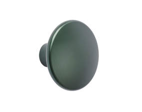 The Dots Metal Hook L, dark green