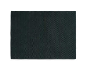 Row Rug Medium, dark green