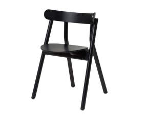 Oaki Dining Chair, black oak