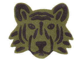 Tufted Tiger Head, green