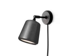 Material Wall Lamp, black marble