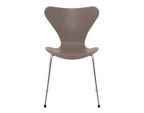 Series 7 Chair Coloured, chrome/deep clay