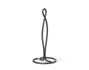 Curvature Paper Towel Holder, black brass