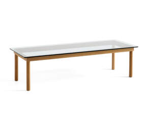 Kofi Coffee Table 140x50, oak/clear