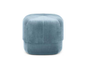 Circus Pouf Small, light blue