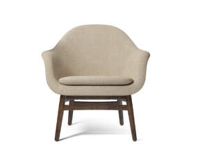 Harbour Lounge Chair, dark stained oak / Bouclé 02