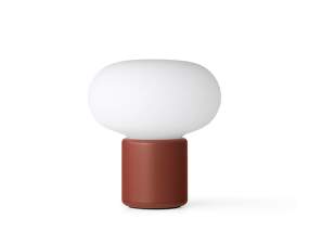 Karl-Johan Portable Table Lamp, earth red