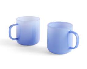 Borosilicate Mug 2 pcs, jade light blue