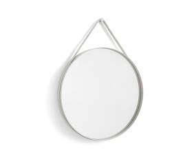 Strap Mirror 70cm, light grey