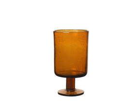 Oli Wine Glass, amber