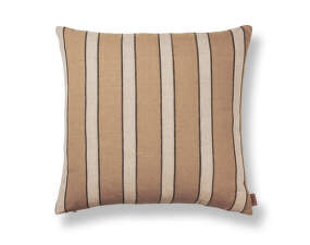 Brown Cotton Cushion Lines