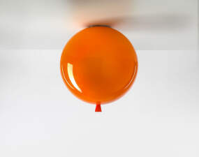 Memory Ceiling 400 PC876 Lamp, orange