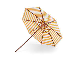 Messina Umbrella Ø270, golden yellow stripes