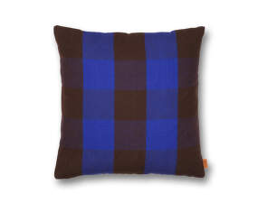 Grand Cushion, choco / bright blue