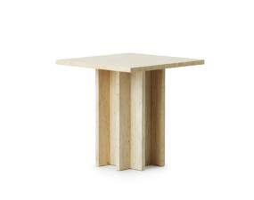 Edge Coffee Table Small, travertine