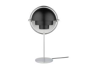 Multi-Lite Table Lamp, black semi matt / chrome