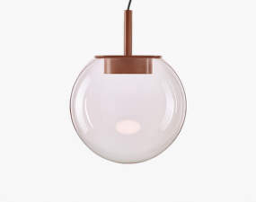 Orbis 300 PC1290 Pendant Lamp, light pink / pink matte