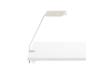 Apex Desk Clip Lamp, oyster white