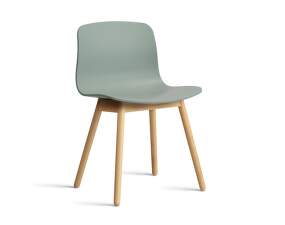 AAC 12 Chair Solid Oak, fall green