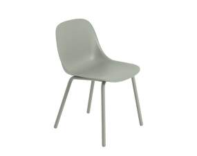 Fiber Outdoor Side Chair, dusty green