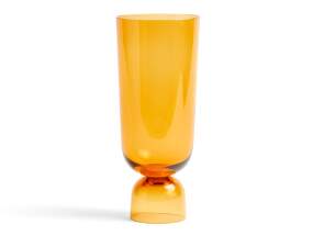 Bottoms Up Vase Large, amber