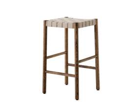 Betty TK7 Counter Stool, smoked oak / natural webbing