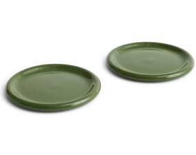 Barro Plate Ø24 set of 2, green