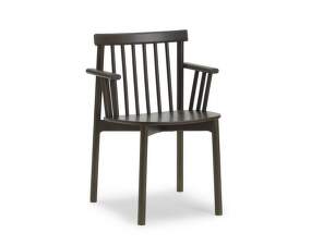 Pind Armchair, brown stained ash