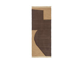 Forene Runner 80x200, tan/chocolate