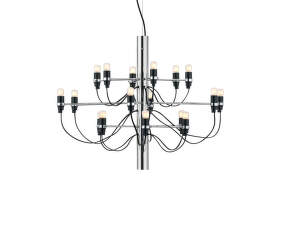2097/18 Suspension Frosted Bulbs, chrome