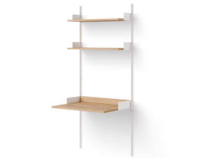 Study Shelf, oak/white