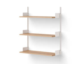 Wall Shelf 900, oak/white