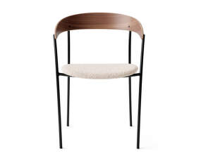 Missing Armchair, lacquered walnut/Barnum 24