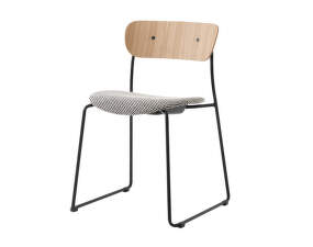 Pavilion Side Chair AV52, oak/Sisu 165