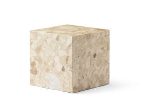 Plinth Side Table Cubic, Kunis Breccia