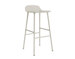 Form Bar Chair 75 cm Steel, light grey