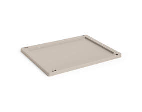 Colour Crate Lid Plastic Medium, warm grey