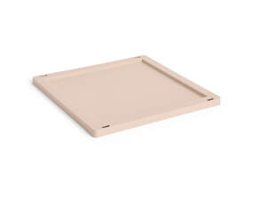 Colour Crate Lid Plastic Cube/Medium Square, powder