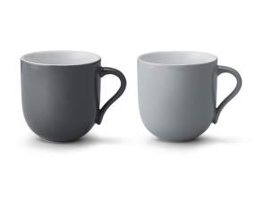 Emma Mug, 2 pcs, grey