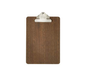 Clipboard A5, smoked oak