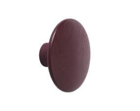 The Dots Coat Hook M, burgundy