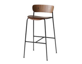 Pavilion AV9 Bar Stool 75 cm, walnut