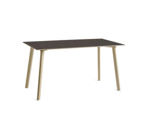 CPH Deux 210 Table L140, stone grey/beech