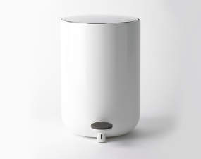 Pedal Bin 7l, white