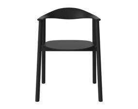 Swing Chair, black lacquered oak